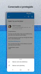 Microsoft Outlook Lite: Email screenshot