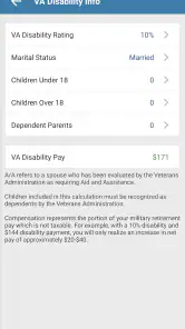 Military Retirement screenshot