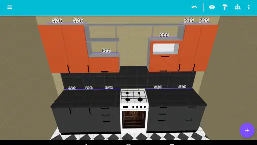 Minha cozinha: planejador 3d screenshot