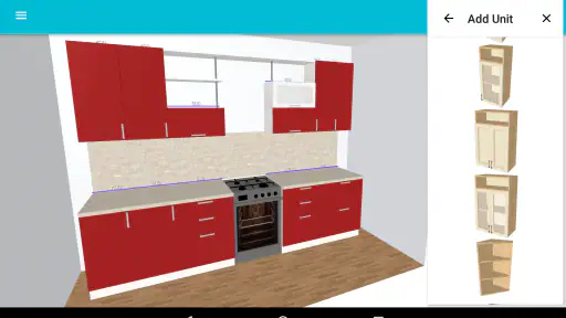 Minha cozinha: planejador 3d screenshot