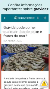 Minha gravidez e meu bebê hoje screenshot