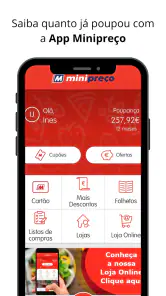 Minipreço: Cupões de desconto screenshot