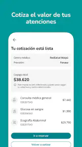 MiRedSalud screenshot