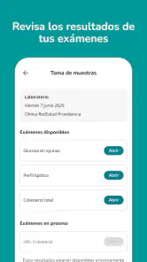 MiRedSalud screenshot