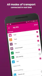 Mobiliteit.lu screenshot