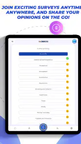MOBROG Pesquisas App screenshot