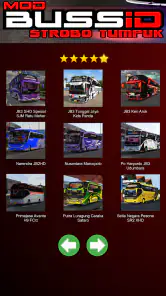 Mod Bussid Bus Strobo Tumpuk screenshot