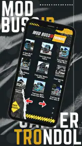 Mod Bussid Truk Canter Trondol screenshot