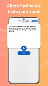 Modificador de Voz com Efeitos screenshot