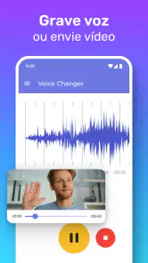 Modificador de voz de vídeo screenshot