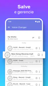 Modificador de voz de vídeo screenshot