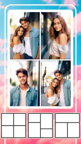 Molduras para fotos - colagem screenshot