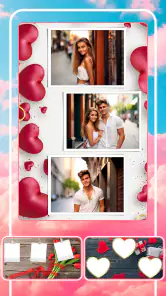 Molduras para fotos - colagem screenshot
