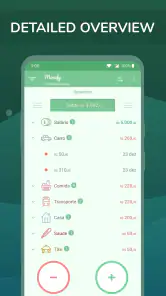 Monefy - Gerente de orçamento screenshot