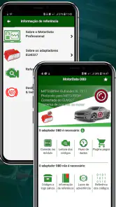 MotorData OBD ELM car scanner screenshot