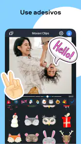 Movavi Clips Movie Maker screenshot