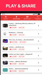 Mp3 Music Downloader app screenshot