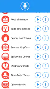 Muda voz com efeitos screenshot