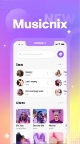 Musicnix - MP3 Player screenshot
