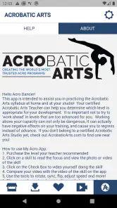 My Acro App screenshot