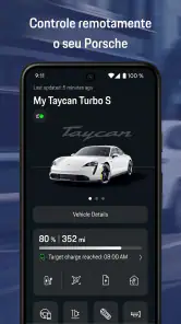 My Porsche screenshot