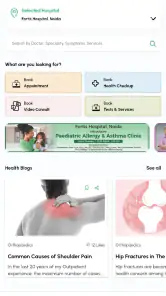 myFortis screenshot