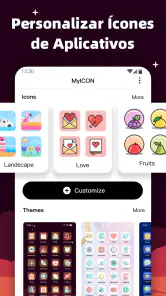 MyICON - Mudar ícones, Temas screenshot