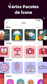 MyICON - Mudar ícones, Temas screenshot