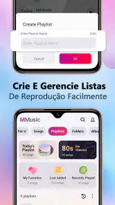 Leitor de música mp3c - MMusic screenshot