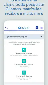 MyZurich screenshot