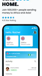 NALA Send Money Globally screenshot