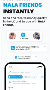 NALA Send Money Globally screenshot