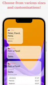 Name-day & Birthday Calendar screenshot