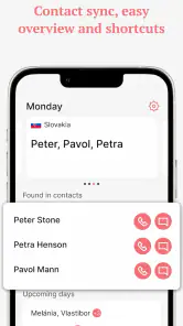 Name-day & Birthday Calendar screenshot