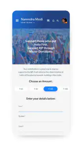 Narendra Modi App screenshot