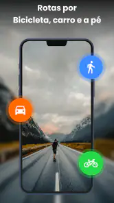 Navegação GPS: GPS, Mapas screenshot