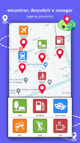 Navegação GPS, mapas e rotas screenshot