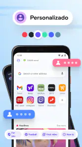 Navegador da Web Opera Mini screenshot