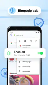 Navegador da Web Opera Mini screenshot