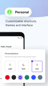 Navegador Opera Mini beta screenshot