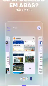 Navegador privado Opera com IA screenshot