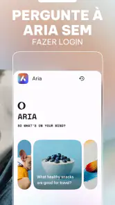 Navegador privado Opera com IA screenshot