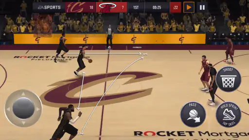 NBA LIVE Mobile Basquete screenshot