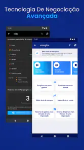 Negociação Plus500 screenshot