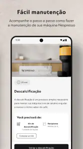 Nespresso Smart screenshot