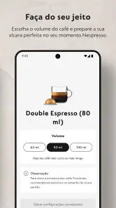 Nespresso Smart screenshot