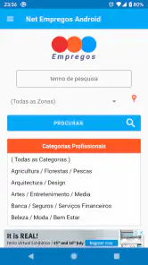 Net empregos Android screenshot