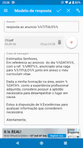 Net empregos Android screenshot