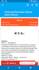 Net empregos Android screenshot