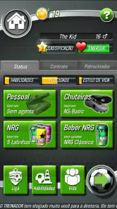 New Star Futebol screenshot